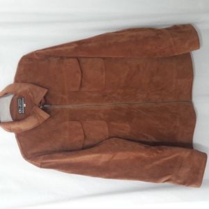 Rockport Jacket  BMD Perform 100% Seta (Silk)  Brown  Men Size 52 ( XL)